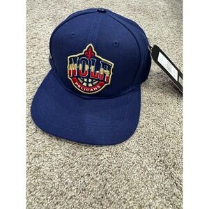 Pro Standard New Orleans Pelicans NOLA Snapback Hat OS Navy Blue Mens NBA